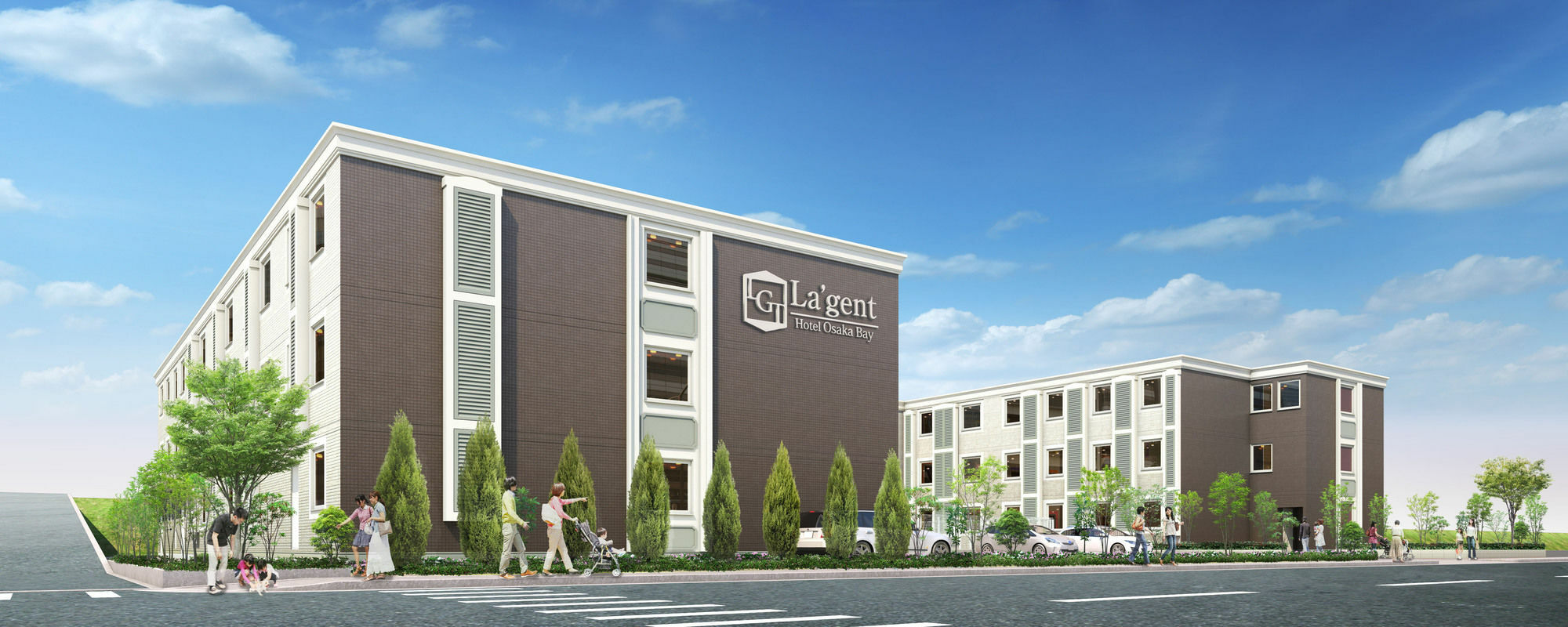 La'Gent Hotel Osaka Bay Eksteriør bilde